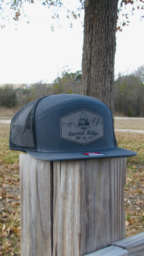 Dust Trail Grey - Sacred Ridge Co grey trucker hat